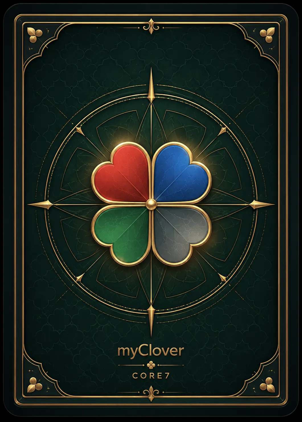 The shared back of every myClover card
