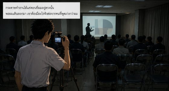 เรื่องเล่าจากโรงตีเหล็ก ตอนที่ 3 — กลิ่นแผ่นสด