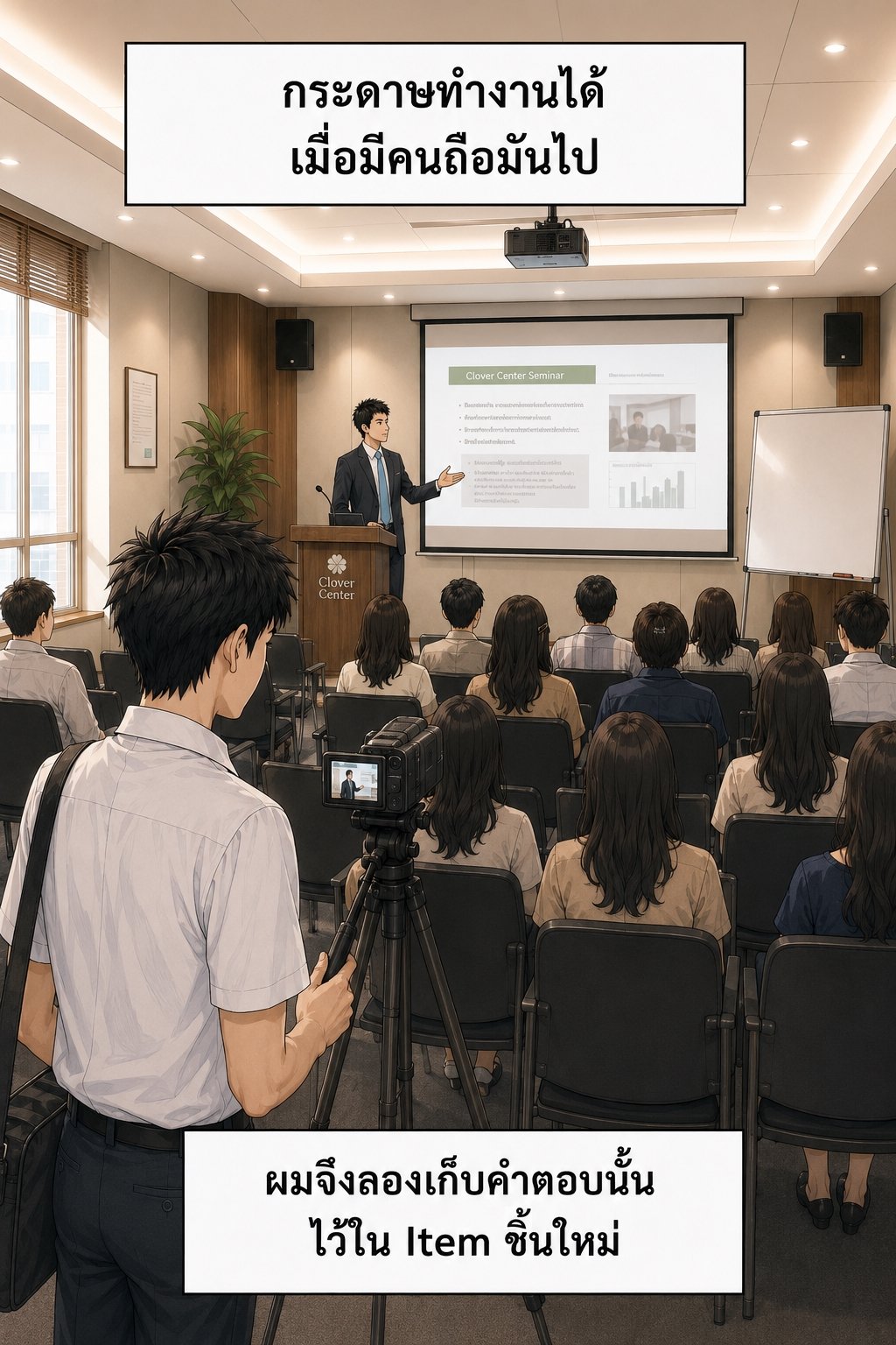 เรื่องเล่าจากโรงตีเหล็ก ตอนที่ 4 — สิ่งที่เดินทางแทนเรา — ช่องที่ 1