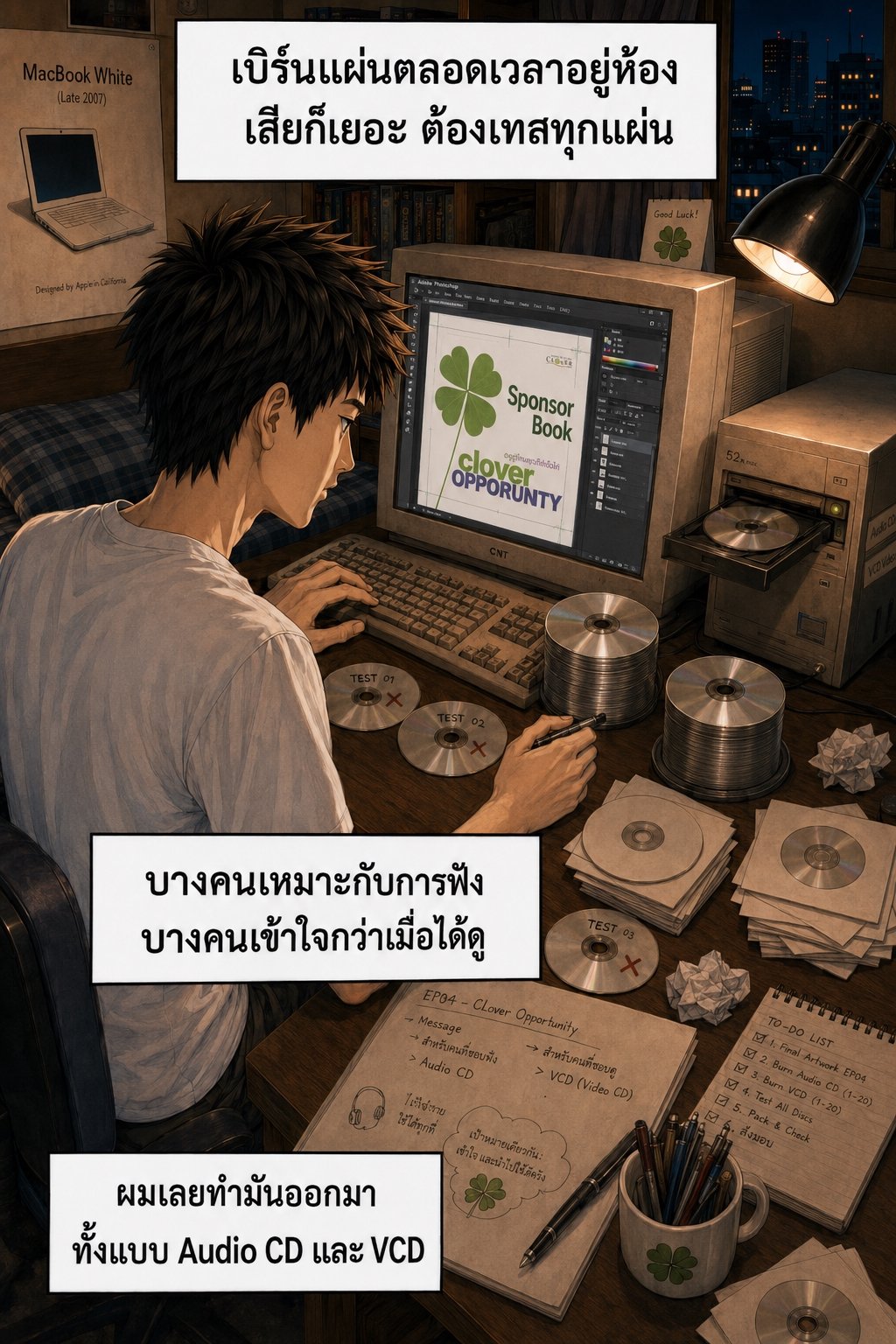 เรื่องเล่าจากโรงตีเหล็ก ตอนที่ 4 — สิ่งที่เดินทางแทนเรา — ช่องที่ 3