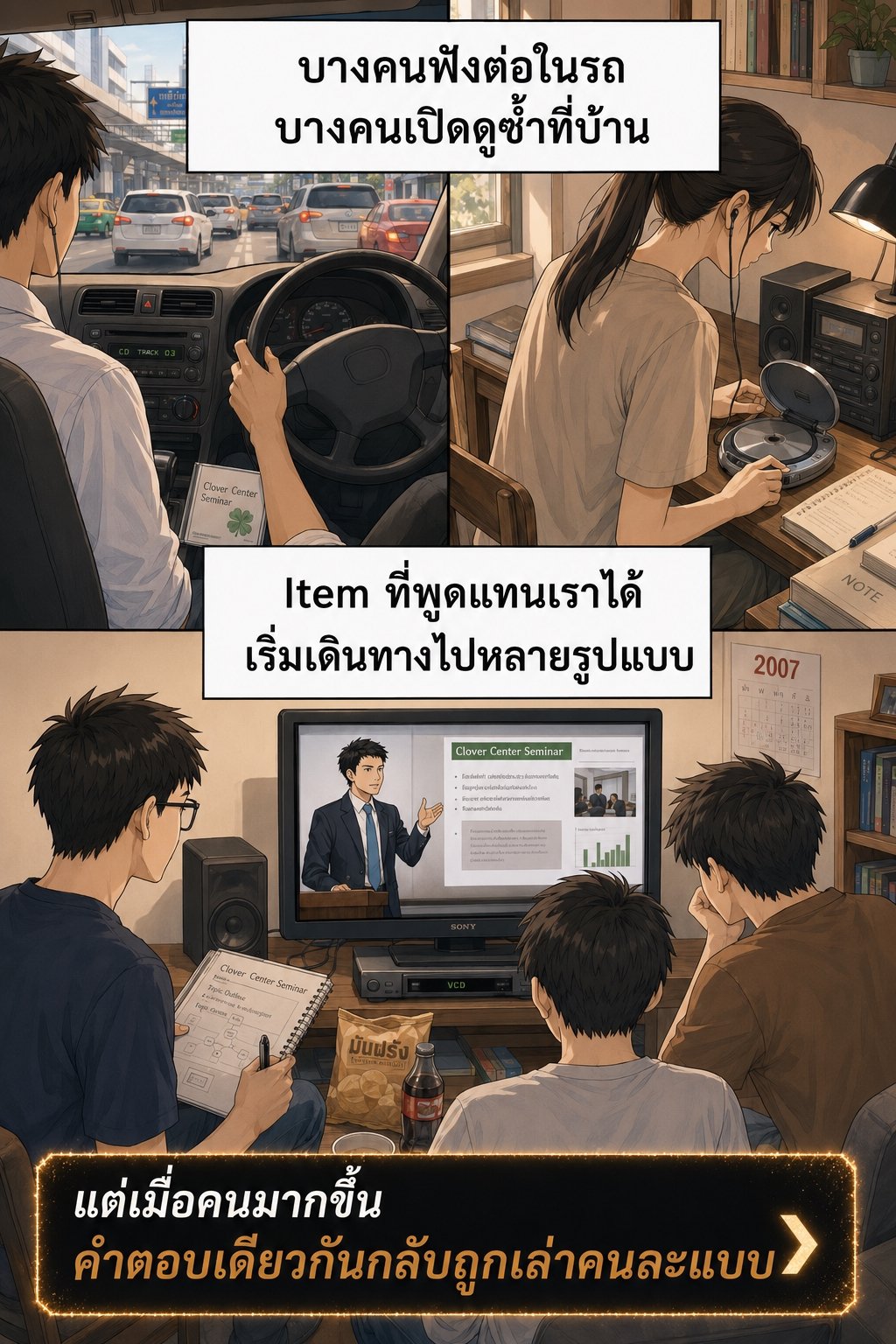 เรื่องเล่าจากโรงตีเหล็ก ตอนที่ 4 — สิ่งที่เดินทางแทนเรา — ช่องที่ 4