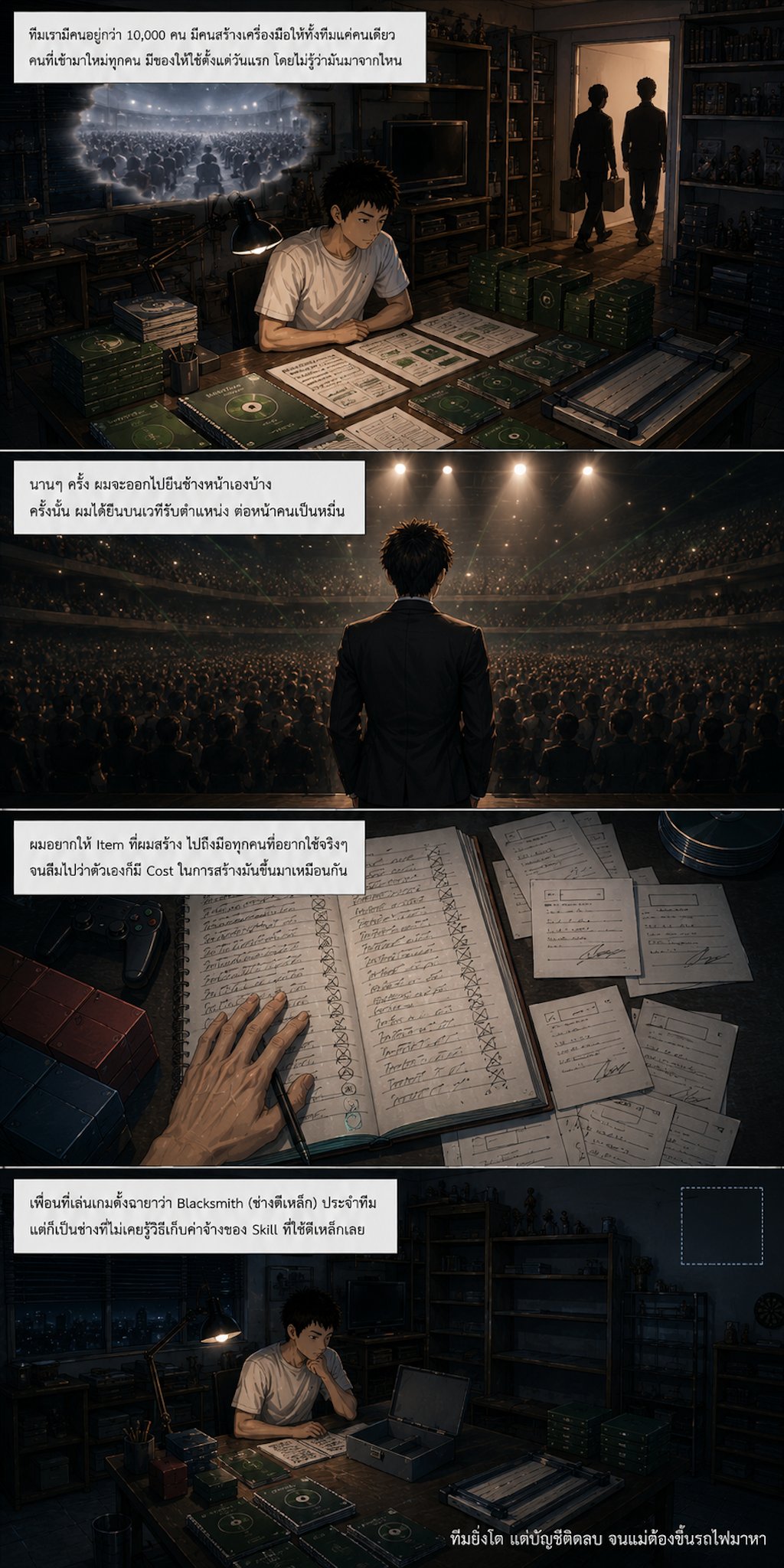 เรื่องเล่าจากโรงตีเหล็ก ตอนที่ 7 — ช่างที่ขาดทุน