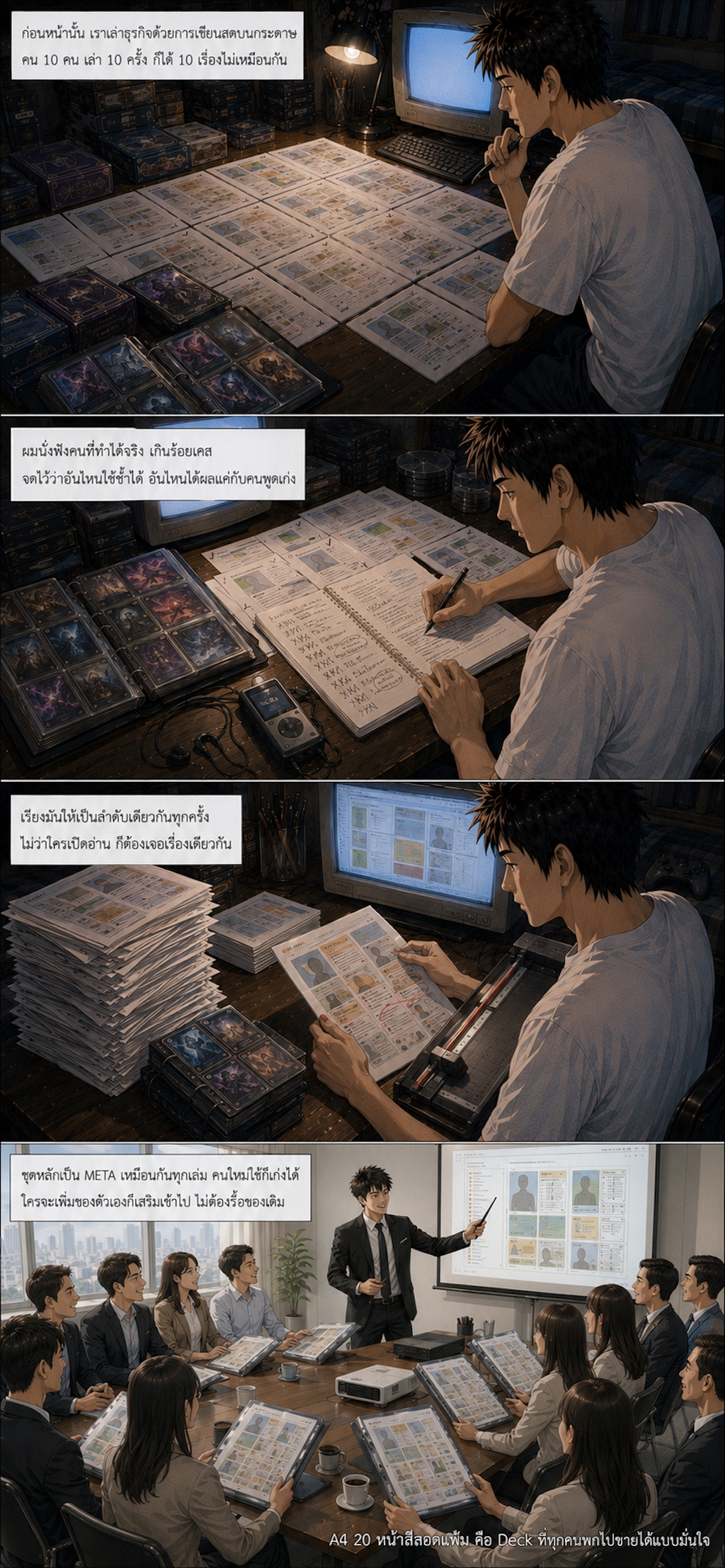 Version แรก ตอนที่ 5 — จากคำตอบสู่ระบบ
