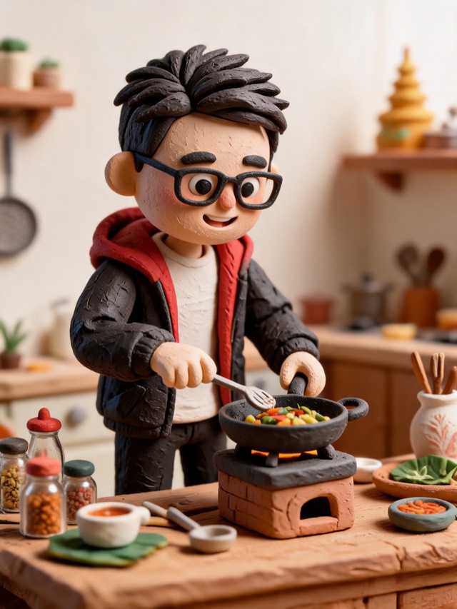 ตัวละครดินปั้น 3D