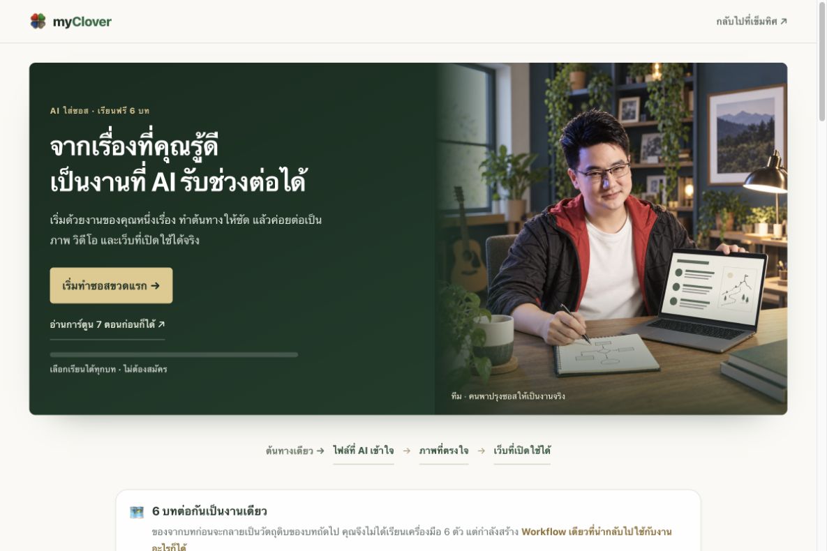 หน้าผลงาน AI ใส่ซอส